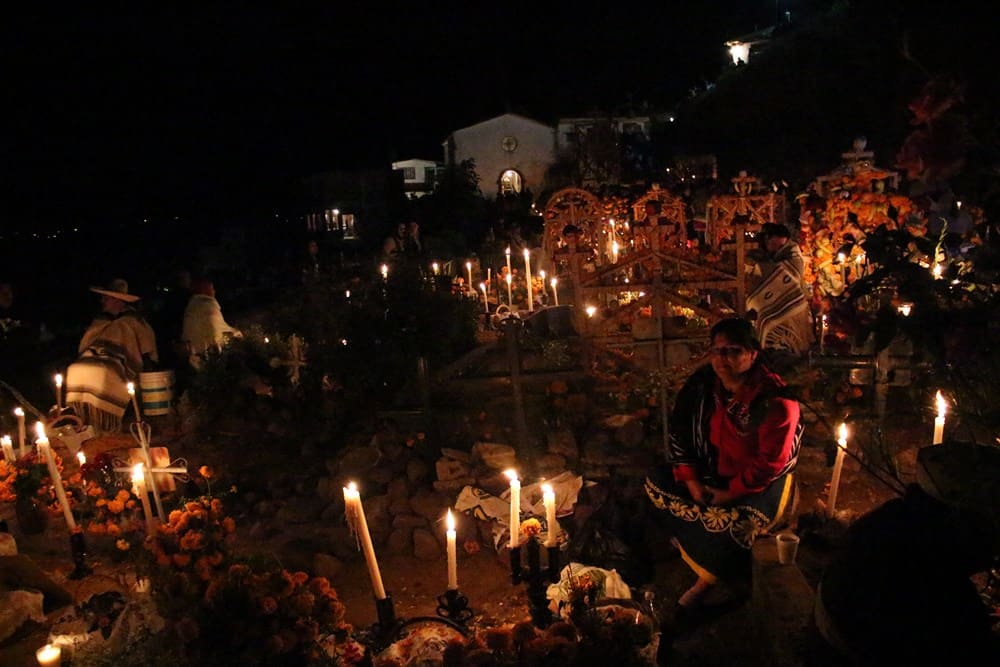 Día de Muertos en la Isla de Janitzio en el lago de Pátzcuaro