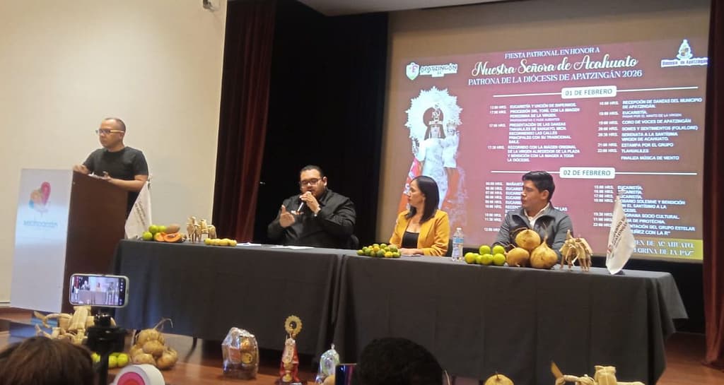 fiesta patronal de Nuestra Señora de Acahuato en Apatzingán