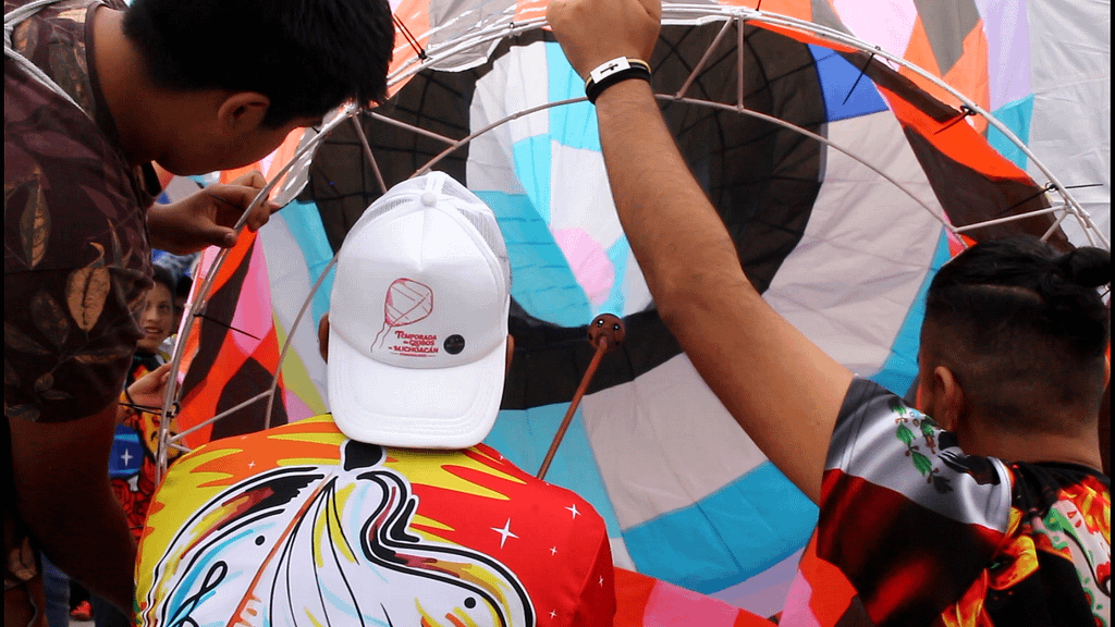 Festival del globo de Cantoya en Paracho