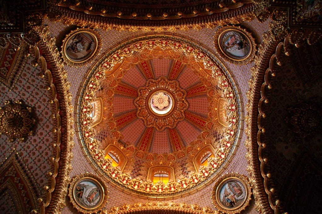 Cúpula principal templo de Nuestra Señora de Guadalupe