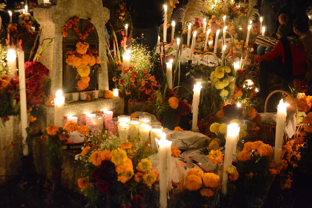 noche de muertos en Cucuchucho Michoacán