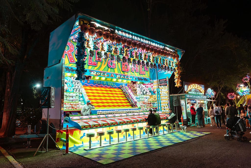 Villa navideña en Morelia , juegos mecánicos para disfrutar en familia