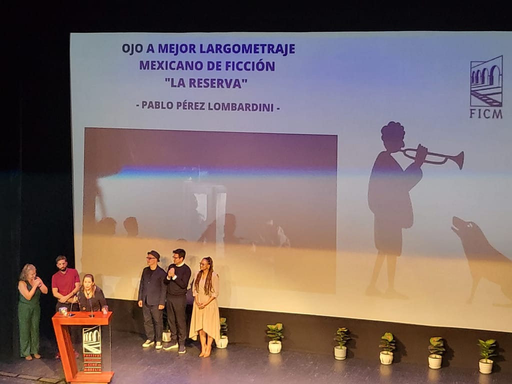 premiación festival de cine de Morelia