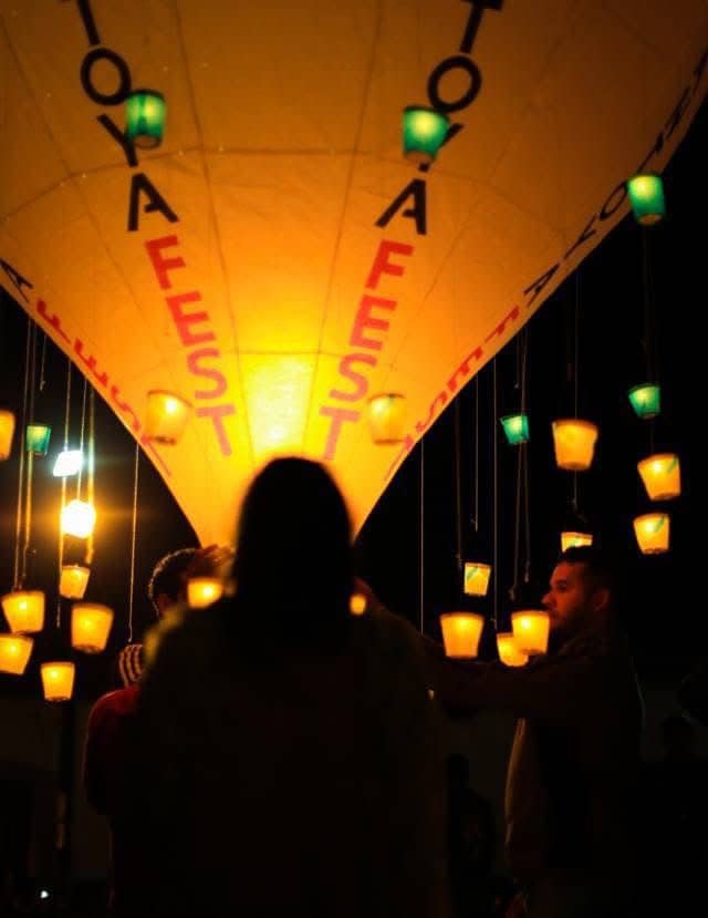 festival del globo de Cantoya en Patzcuaro 