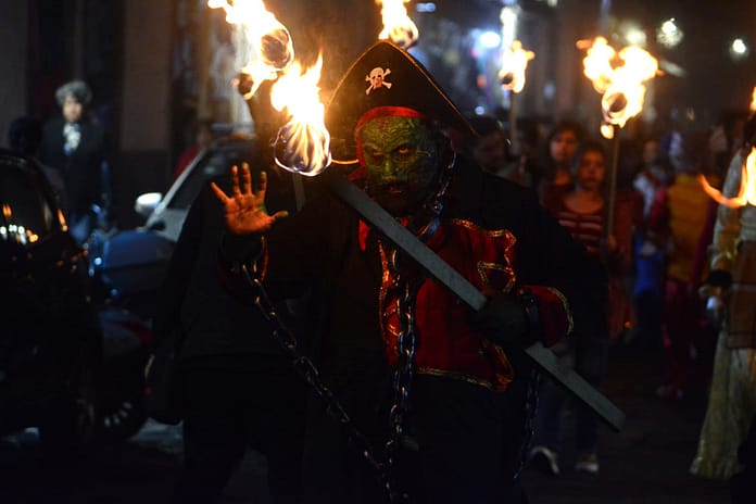 Marcha de las Bestias en Patzcuaro