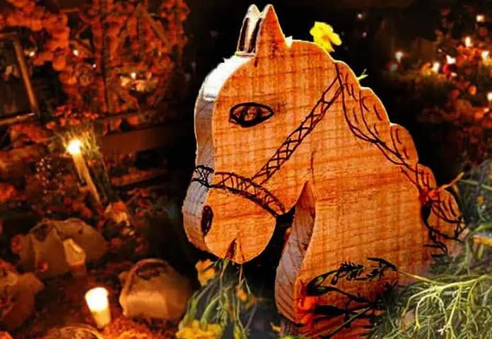 Noche de muertos en Cuanajo Michoacán