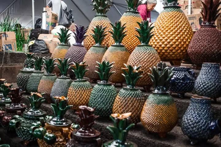 San José de Gracia se prepara para su feria de piñas de barro vidriado