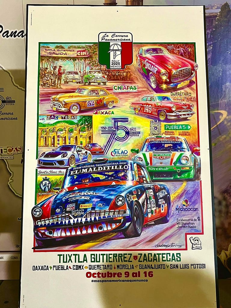 poster oficial carrera panamericana 2025