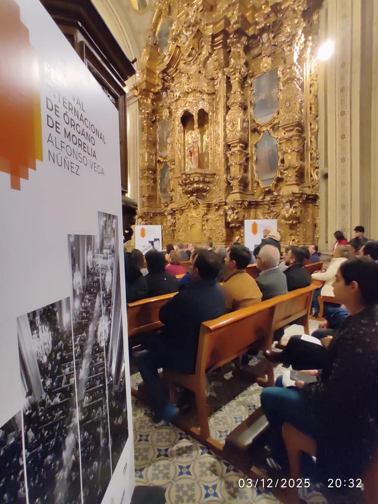 festival de órgano de Morelia 2025