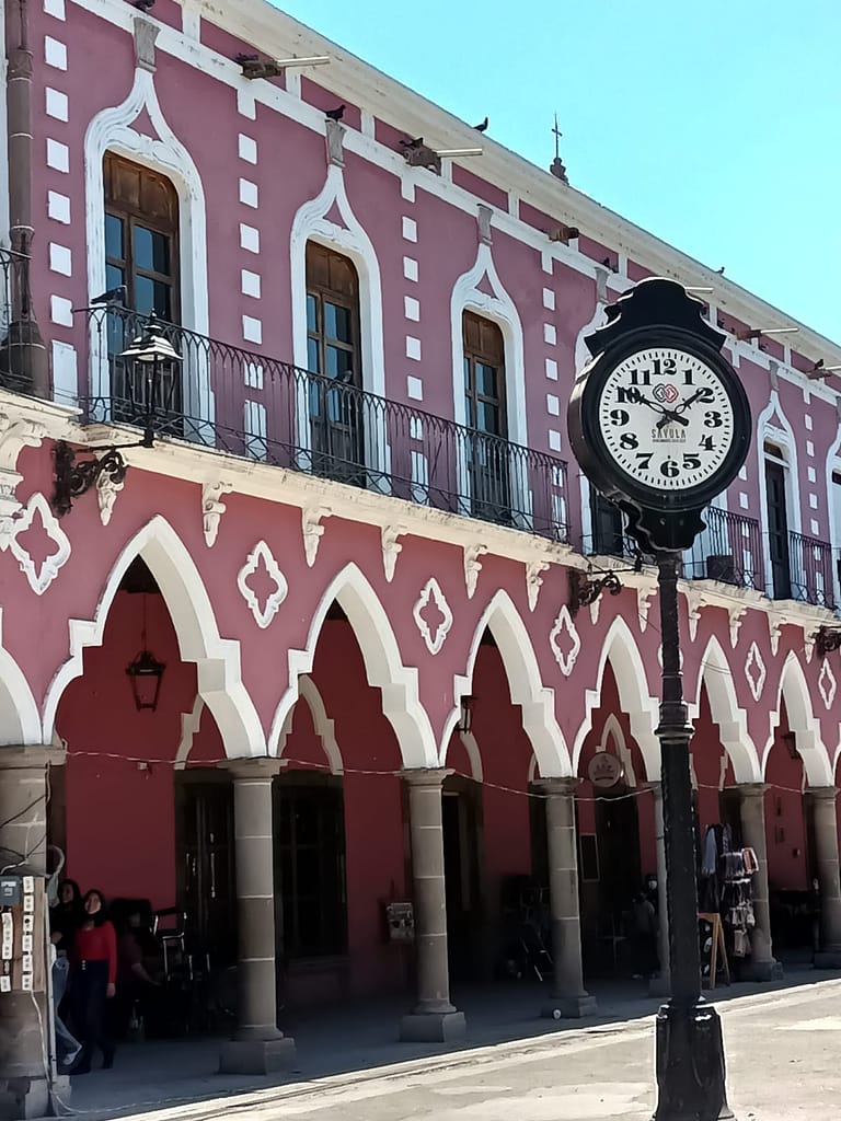 portales del centro histórico de Sayula Jalisco
