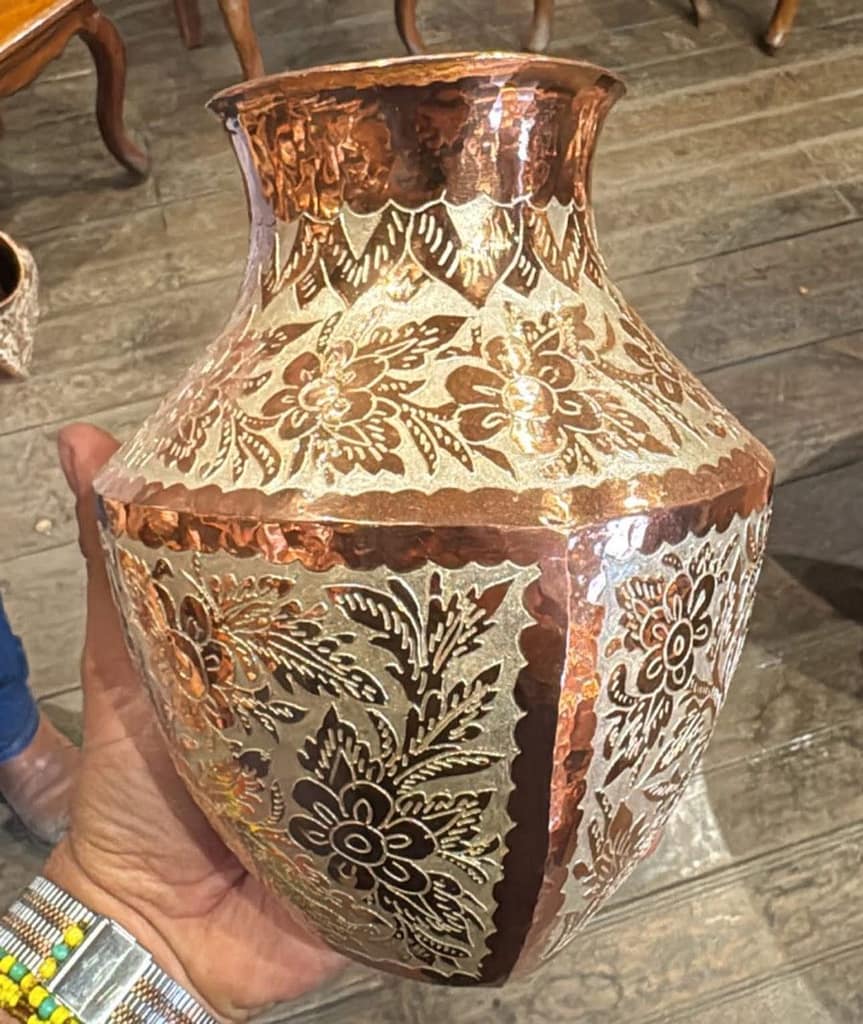 Artesanías en Cobre en Santa Clara